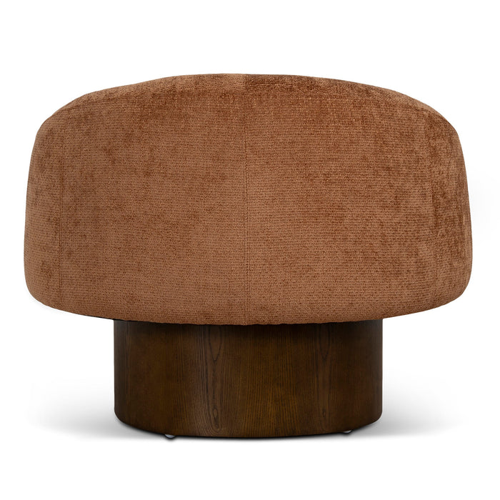 Tessaro Walnut Armchair - Lila Copper