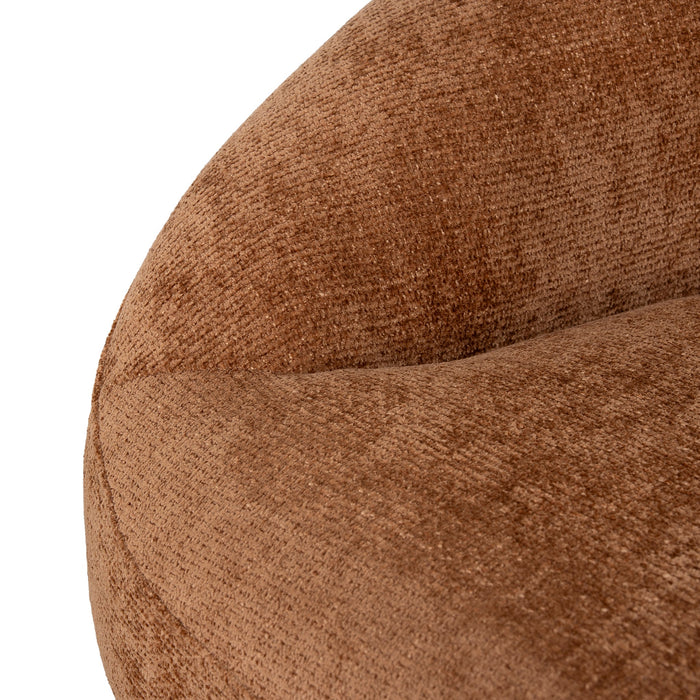 Tessaro Walnut Armchair - Lila Copper
