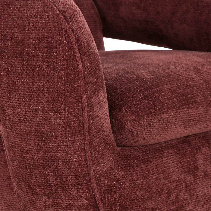 Solstice Armchair - Lila Burgundy