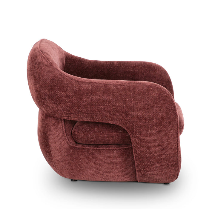 Solstice Armchair - Lila Burgundy