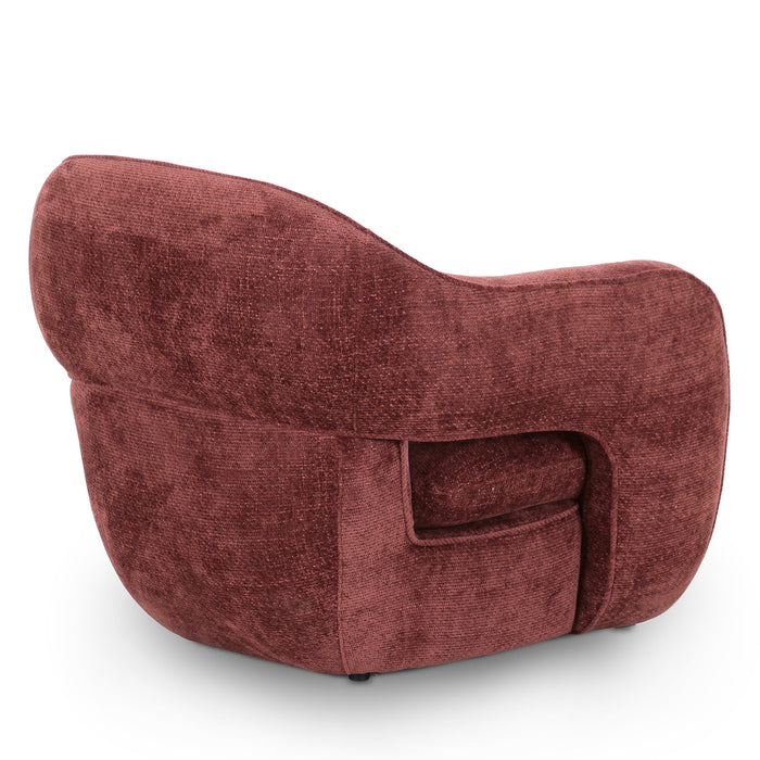 Solstice Armchair - Lila Burgundy