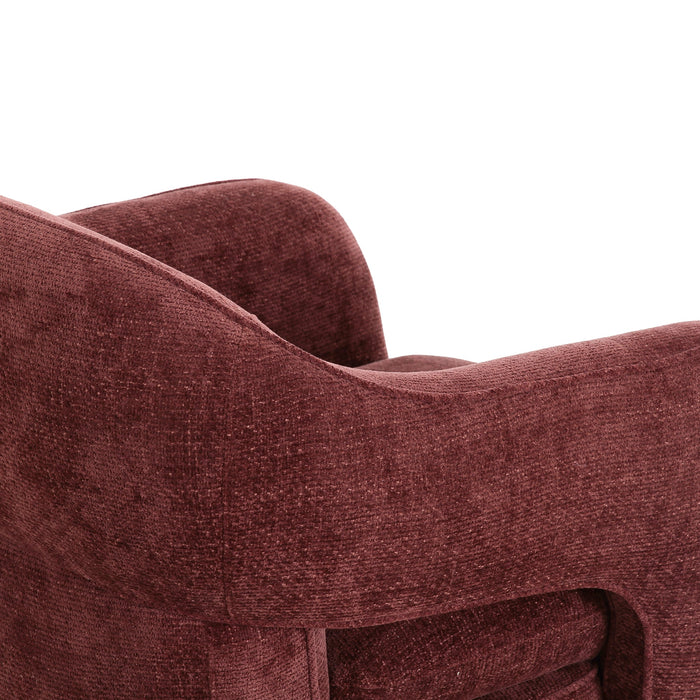 Solstice Armchair - Lila Burgundy
