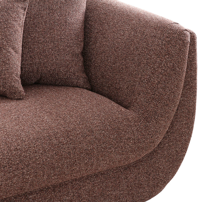 Sovariel Corner Sofa - Verona Cinnamon Weave