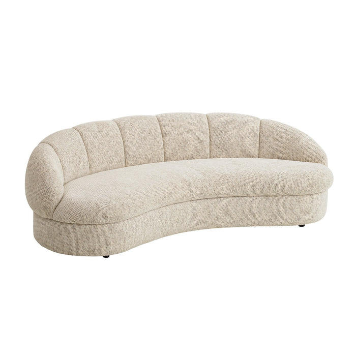 Aviera 3 Seater Sofa - Honeycomb White