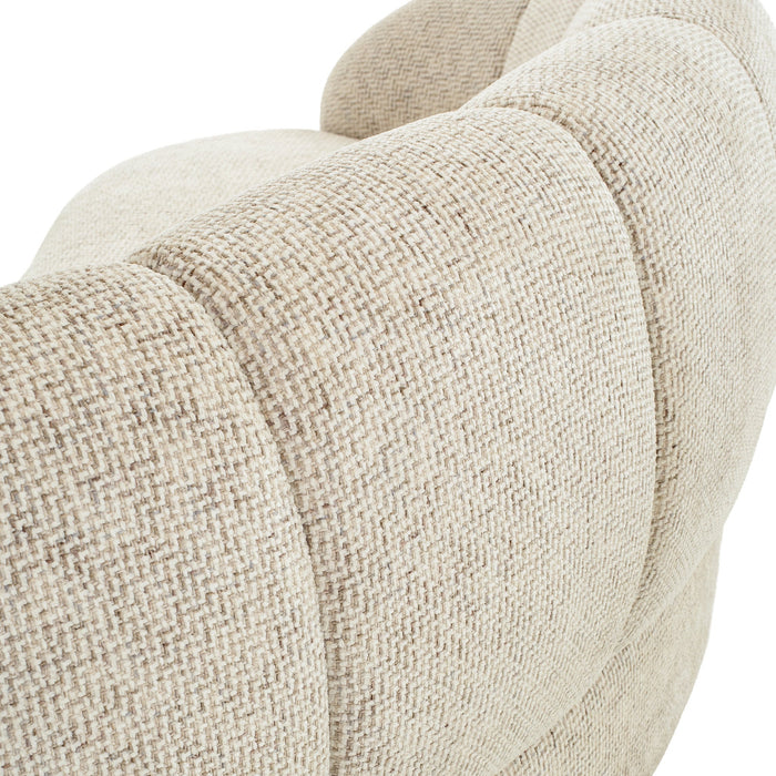 Aviera 3 Seater Sofa - Honeycomb White