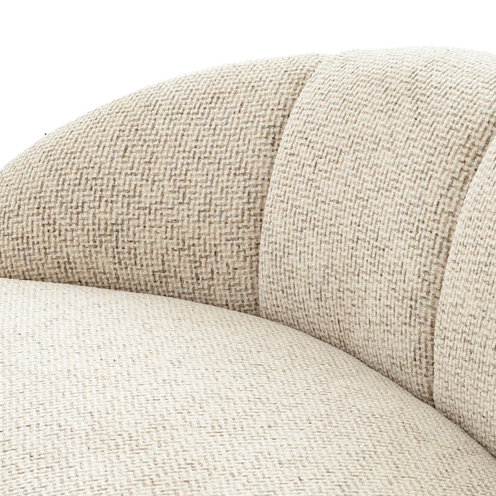Aviera 3 Seater Sofa - Honeycomb White
