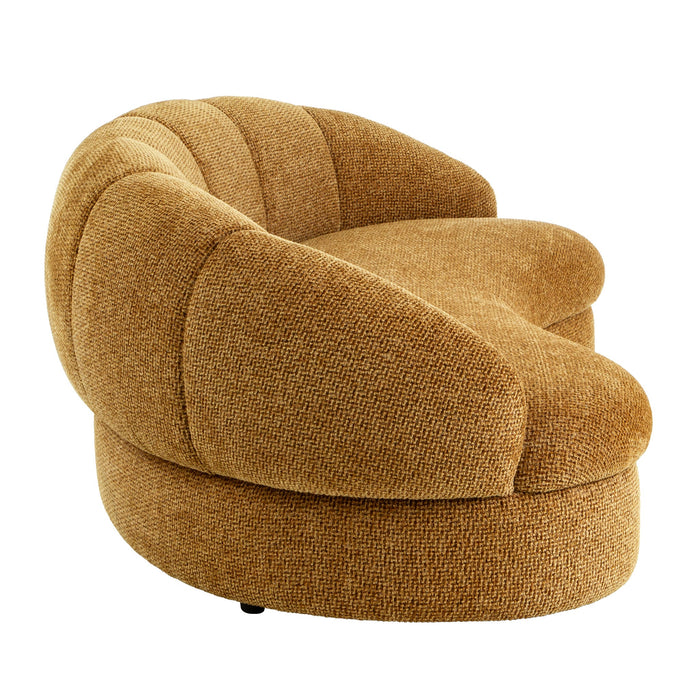Aviera 3 Seater Sofa - Honeycomb Ochre