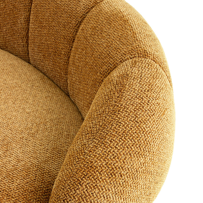 Aviera 3 Seater Sofa - Honeycomb Ochre