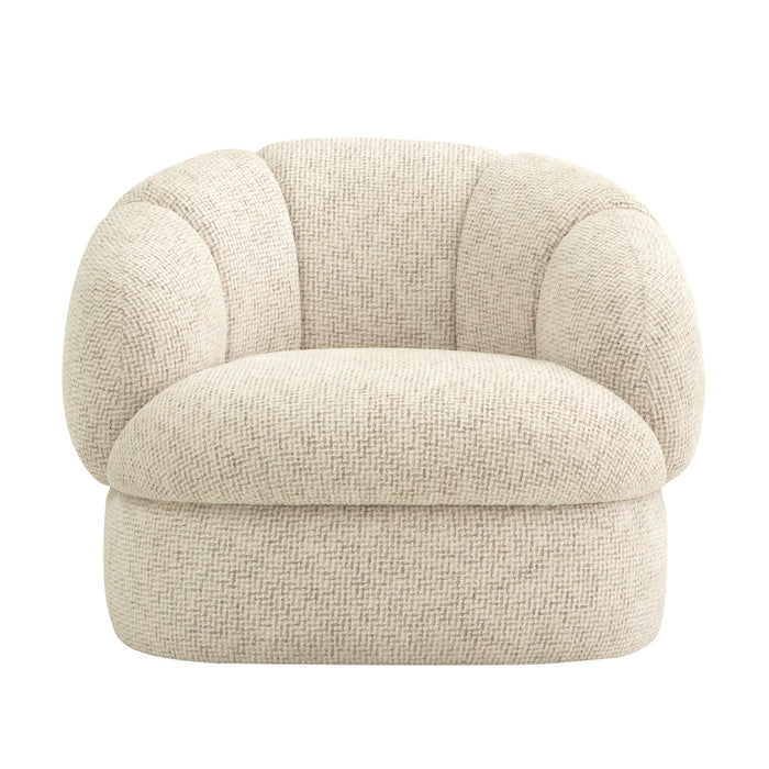 Aviera Armchair - Honeycomb White