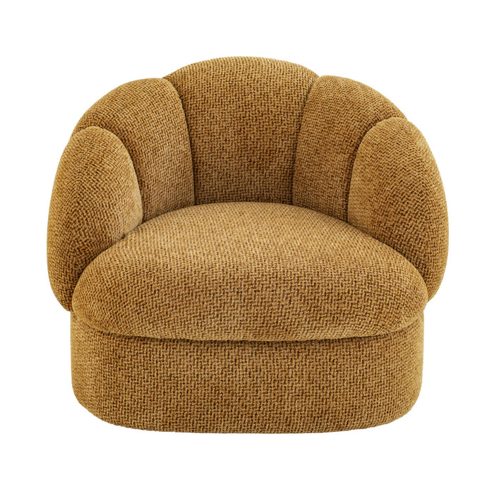 Aviera Armchair - Honeycomb Ochre