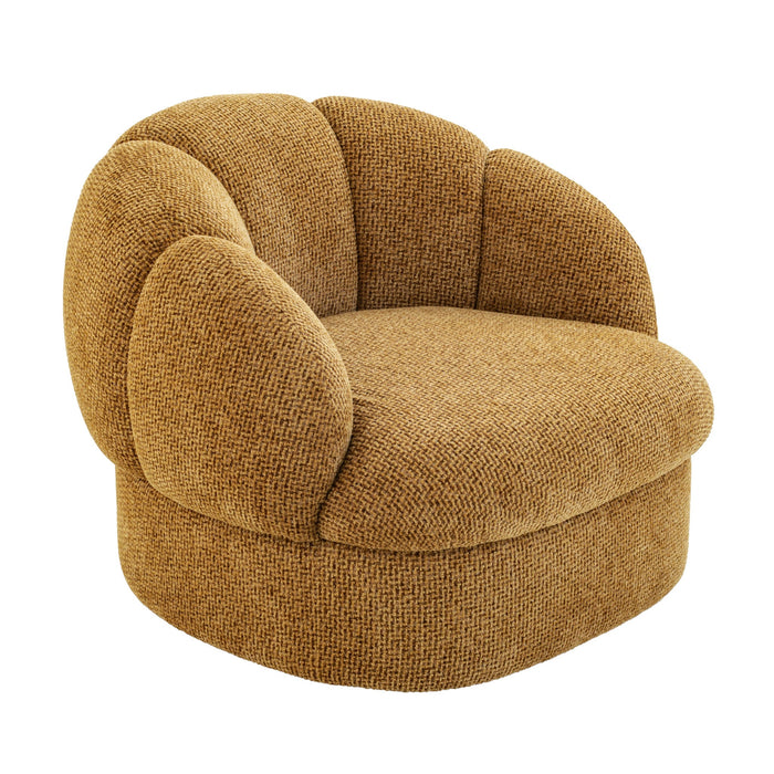 Aviera Armchair - Honeycomb Ochre