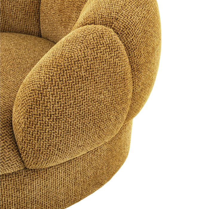 Aviera Armchair - Honeycomb Ochre