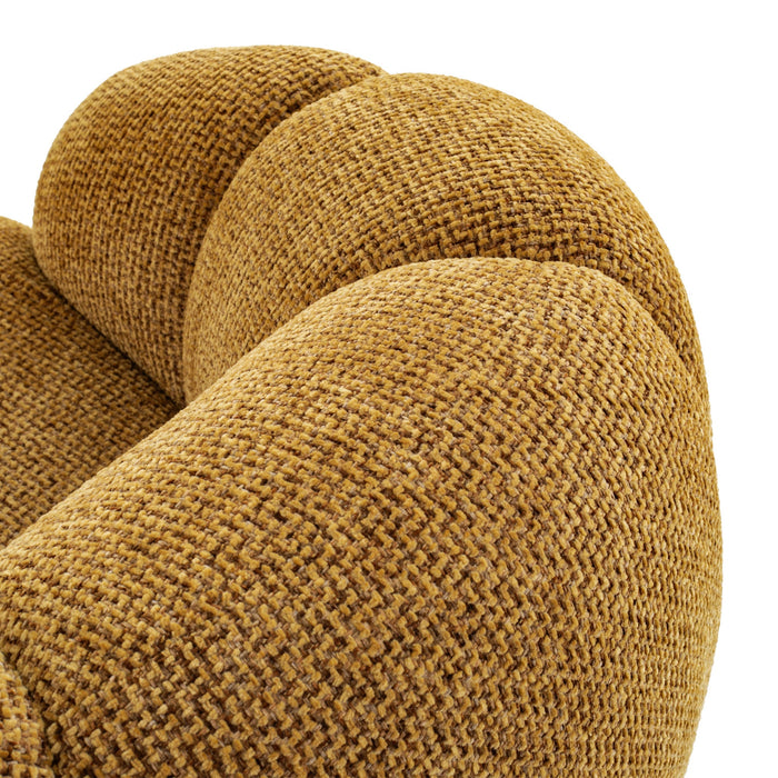 Aviera Armchair - Honeycomb Ochre