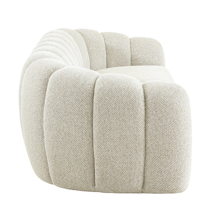 Alvyn 3 Seater Sofa - Woven Ivory