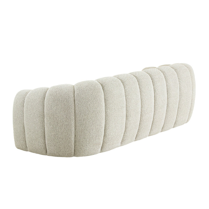 Alvyn 3 Seater Sofa - Woven Ivory