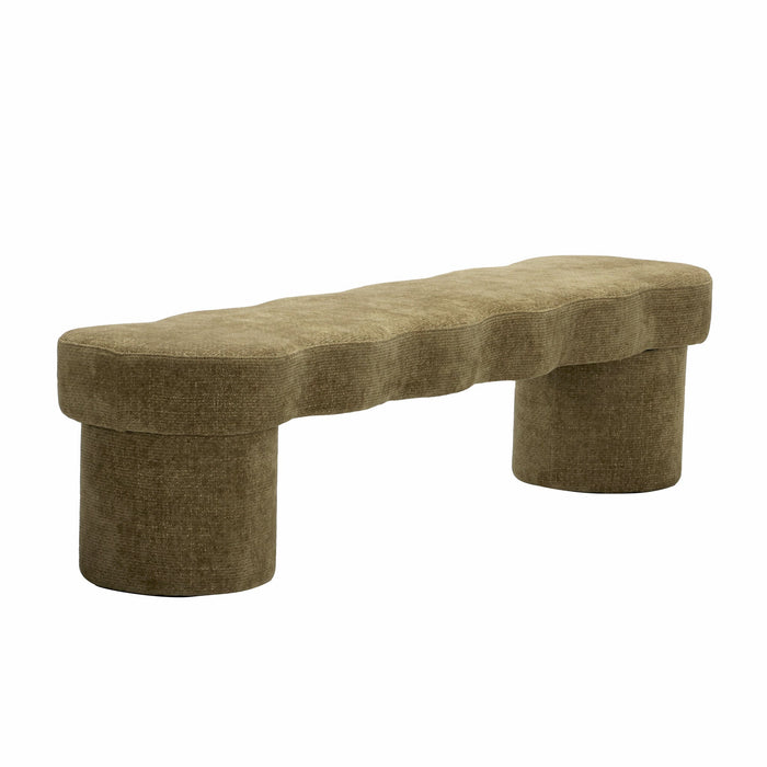 Avalin 6m Ottoman Bench - Lila Olive
