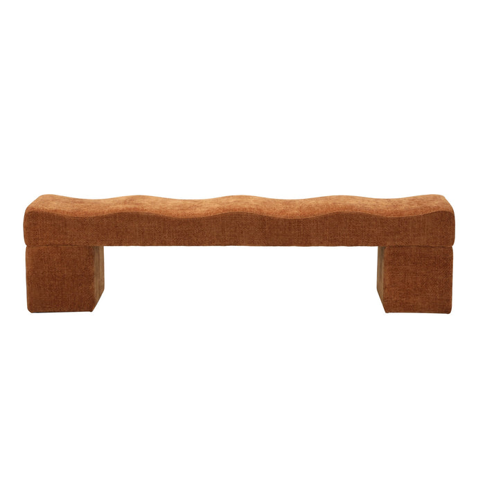 Rivaro 1.8m Ottoman Bench - Lila Copper