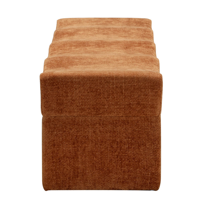 Rivaro 1.8m Ottoman Bench - Lila Copper