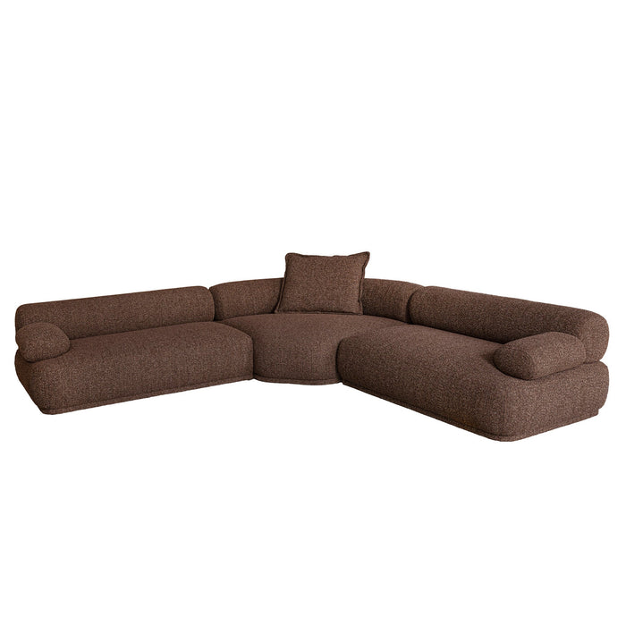 Solara Modular Corner Sofa - Verona Cinnamon Weave
