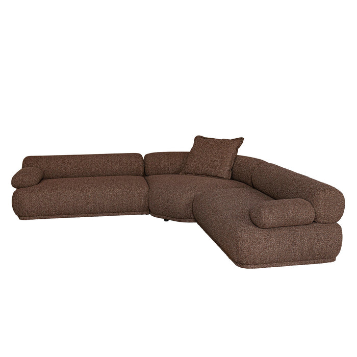 Solara Modular Corner Sofa - Verona Cinnamon Weave