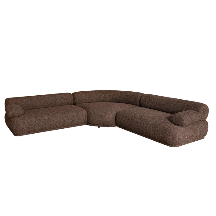 Solara Modular Corner Sofa - Verona Cinnamon Weave