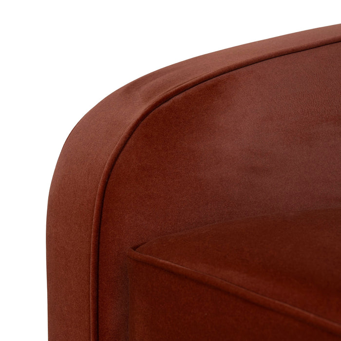 Brunora 3 Seater Sofa - Burnt Maroon