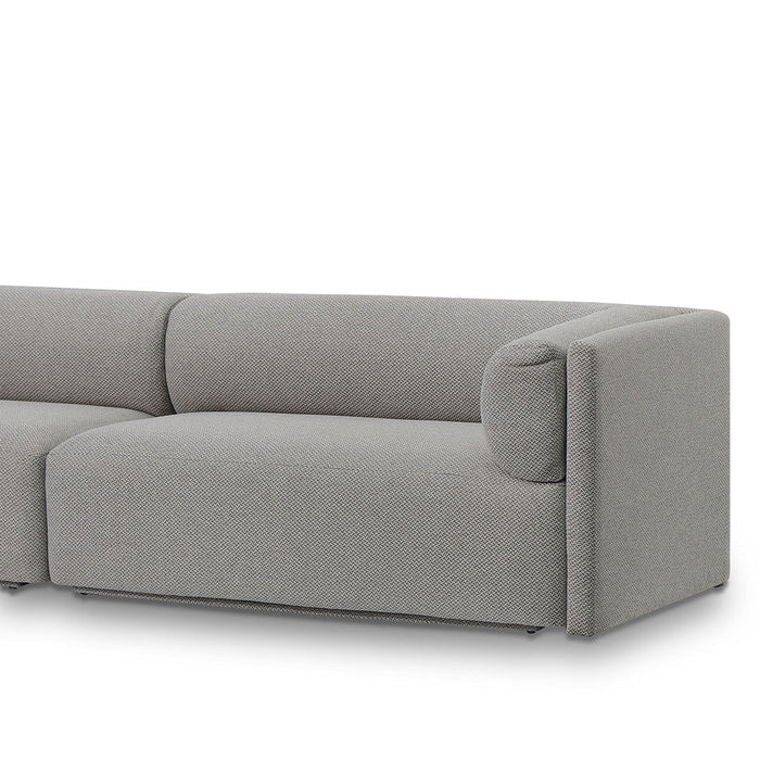 CLC6649-CA 4 Seater Fabric Sofa - Grey