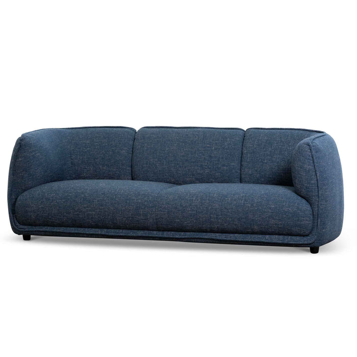 CLC6651-KSO 3 Seater Fabric Sofa - Dark Blue