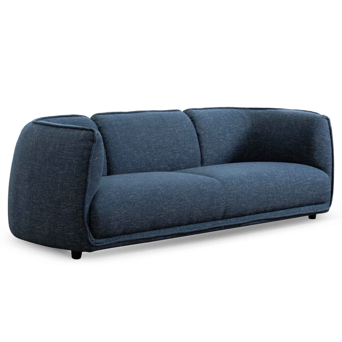 CLC6651-KSO 3 Seater Fabric Sofa - Dark Blue