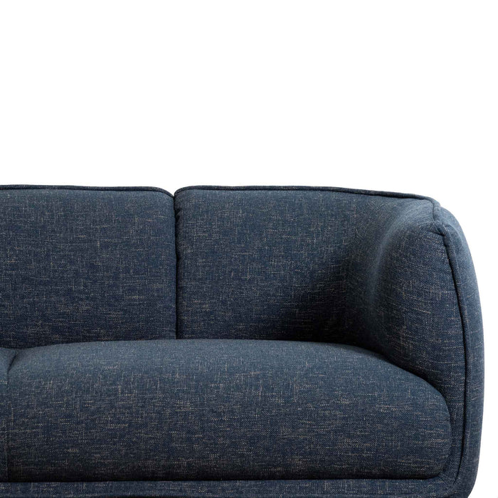 CLC6651-KSO 3 Seater Fabric Sofa - Dark Blue