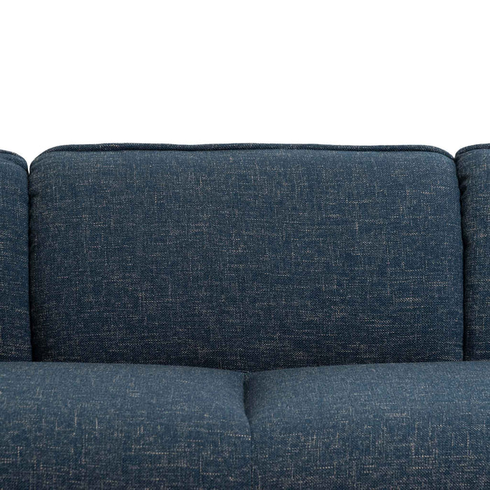 CLC6651-KSO 3 Seater Fabric Sofa - Dark Blue