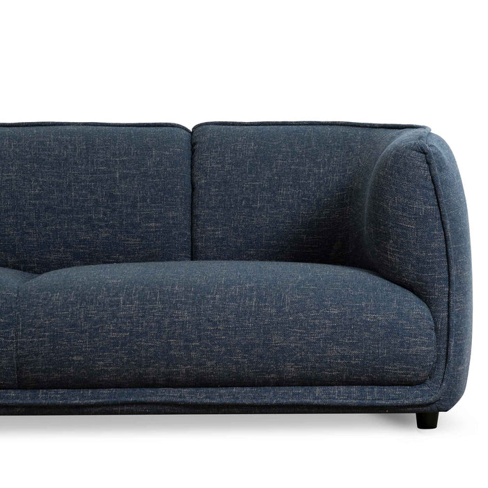 CLC6651-KSO 3 Seater Fabric Sofa - Dark Blue