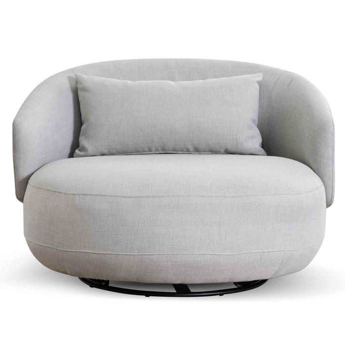 CLC6657-KSO Fabric Armchair - Light Texture Grey