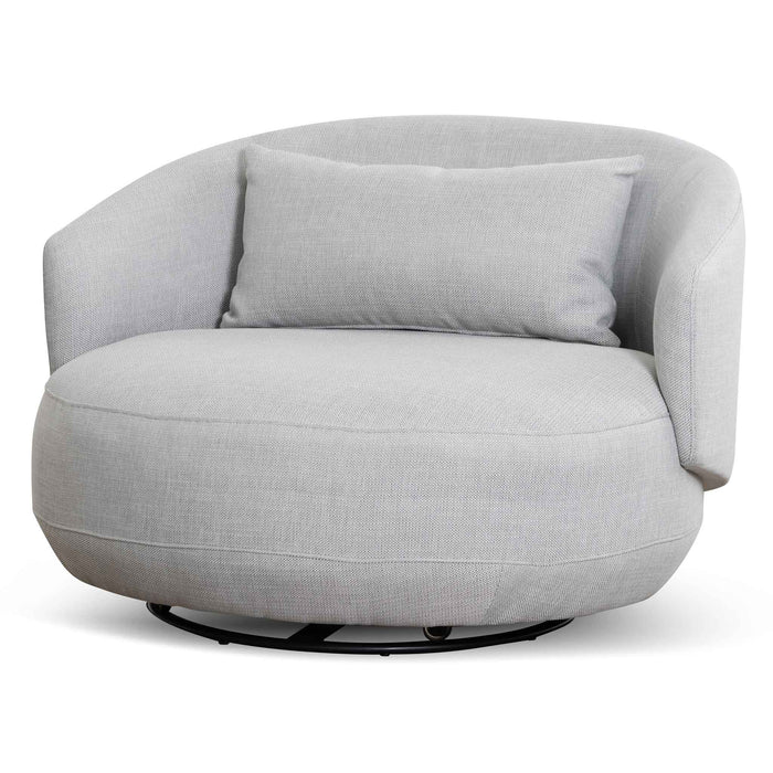 CLC6657-KSO Fabric Armchair - Light Texture Grey