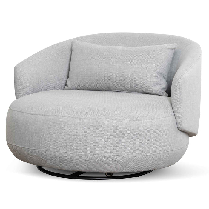 CLC6657-KSO Fabric Armchair - Light Texture Grey