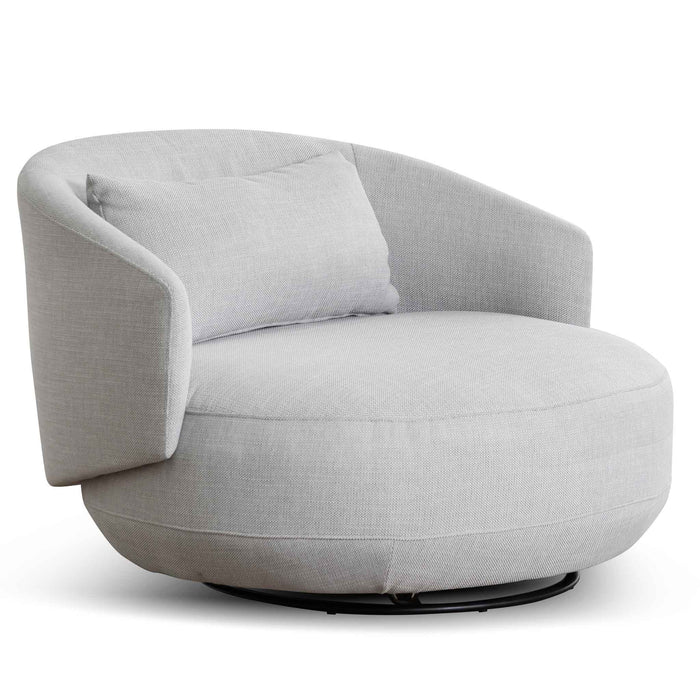 CLC6657-KSO Fabric Armchair - Light Texture Grey