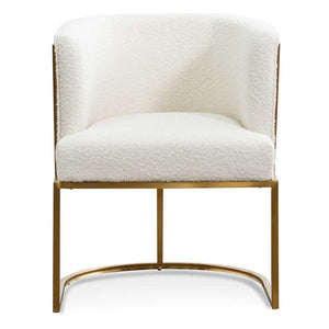 Modern Concepts Carma Lounge Chair - Brushed Gold