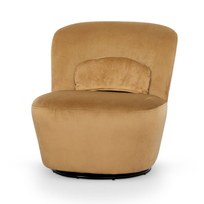 CLC6686-CA Swivel Lounge Chair - Mustard