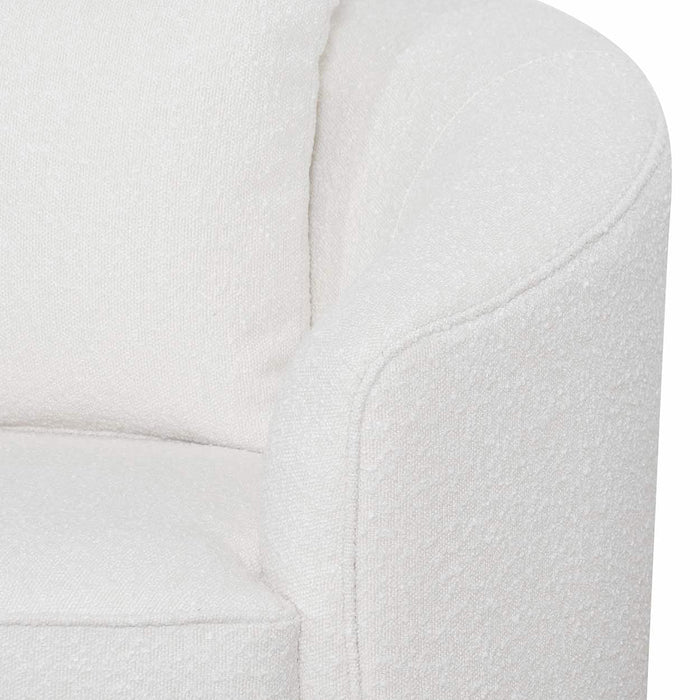 CLC6743-FS Armchair - Ivory White Boucle