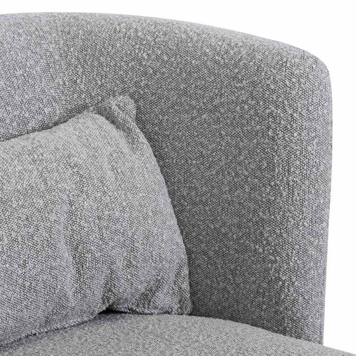 CLC6745-FS Armchair - Ash Grey Boucle