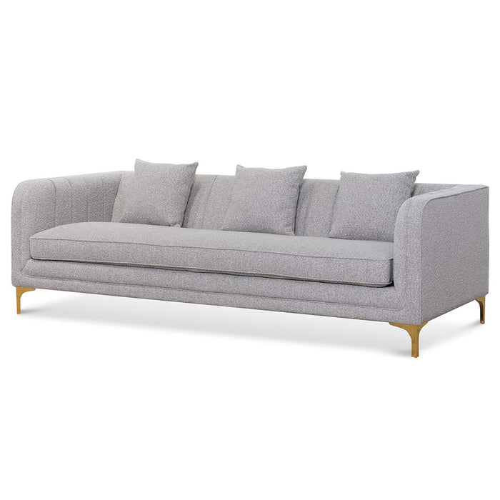 CLC6750-FS 3 Seater Sofa - Ash Grey Boucle