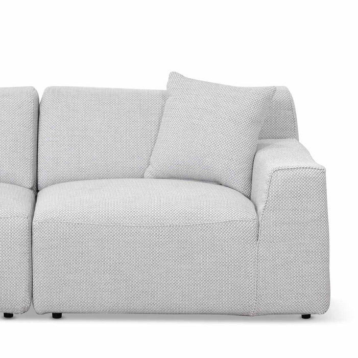 CLC6828-YY 3 Seater Left Chaise Sofa - Passive Grey