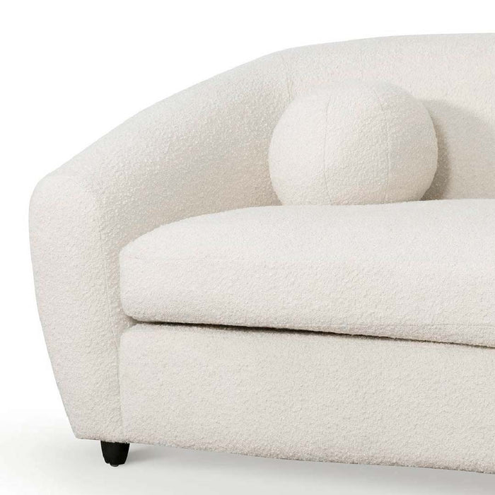 CLC6829-CA 3 Seater Sofa - Ivory White Boucle