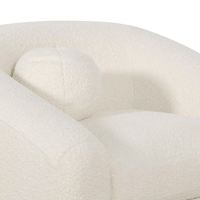 CLC6830-CA Armchair - Ivory White Boucle