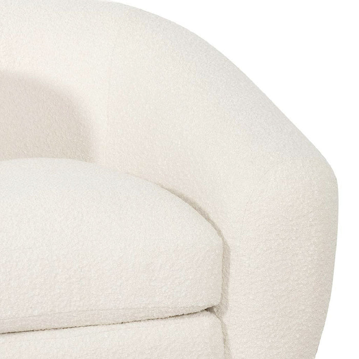 CLC6830-CA Armchair - Ivory White Boucle