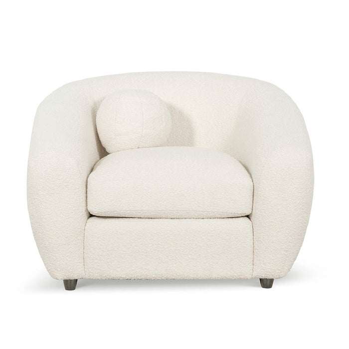 CLC6830-CA Armchair - Ivory White Boucle