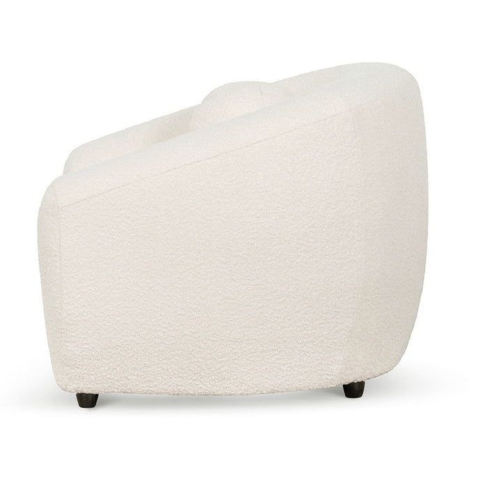 CLC6830-CA Armchair - Ivory White Boucle