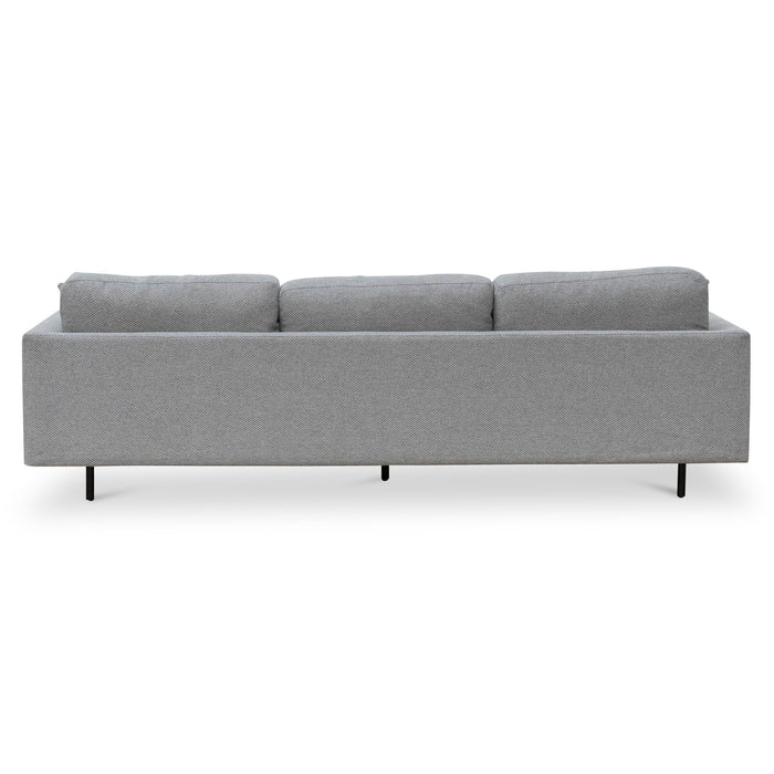 CLC6833-CA 4 Seater Fabric Sofa - Grey