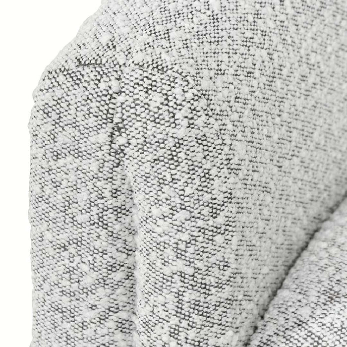 CLC6867-CA Armchair - Charcoal White Boucle