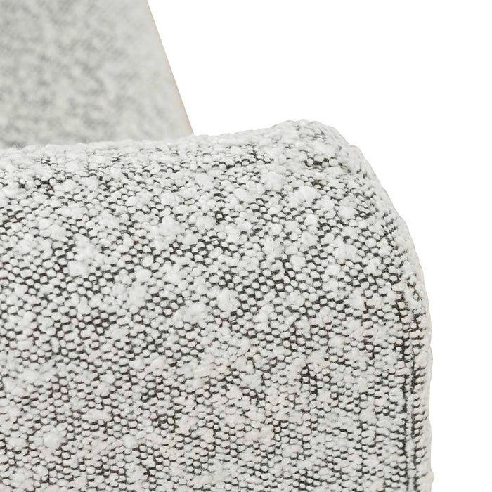 CLC6867-CA Armchair - Charcoal White Boucle